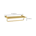 Modern Towel Bar Bathroom Hardware Set Bathroom Shelf Gold Bathroom Accessories Set