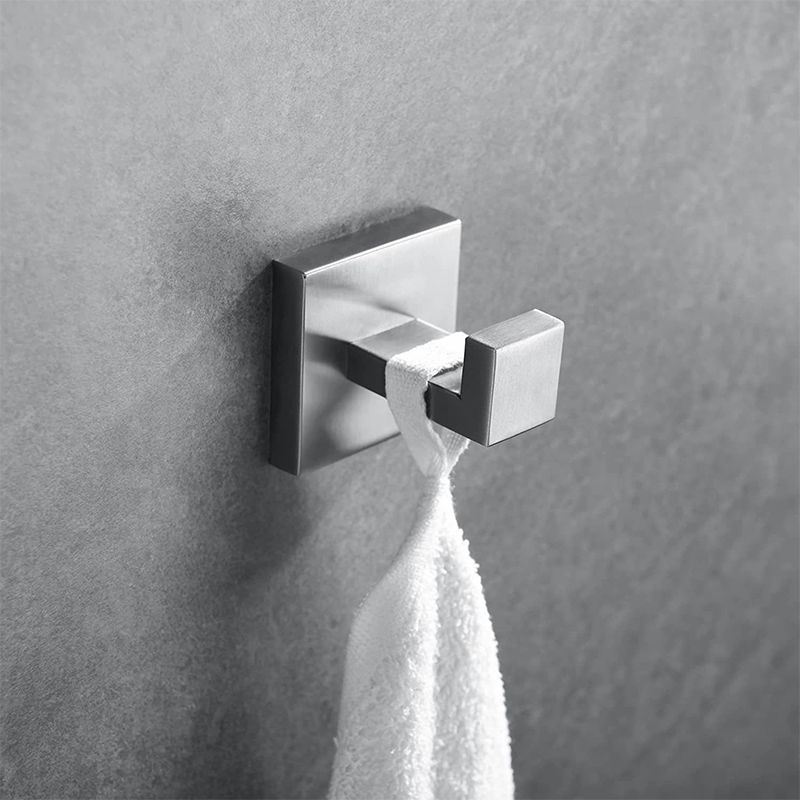 Stainless Steel Bathroom Accessories as Single Piece or in Set Modern Bathroom Hardware