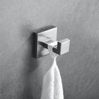 Stainless Steel Bathroom Accessories as Single Piece or in Set Modern Bathroom Hardware