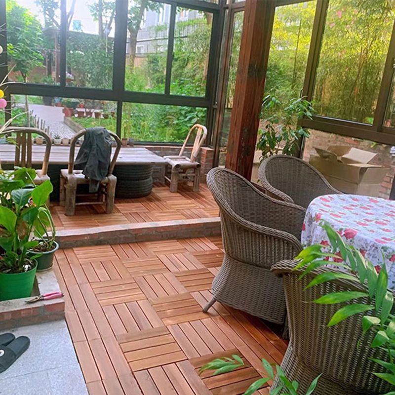 Country House Engineered Floor Tile Waterproof Click-Lock Interior Wood Floor