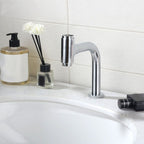 Modern Style Basin Tap Swivel Spout Bathroom Faucet