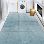 Peel & Stick Vinyl Flooring Smooth Vinyl Flooring with Marble Look
