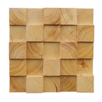 Wood Mosaic Cladding Shiplap Glue Contemporary Interior Wall Cladding