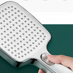 Contemporary Self-Cleaning Hand Shower 3 Spray Types Wall Mounted Hand Shower