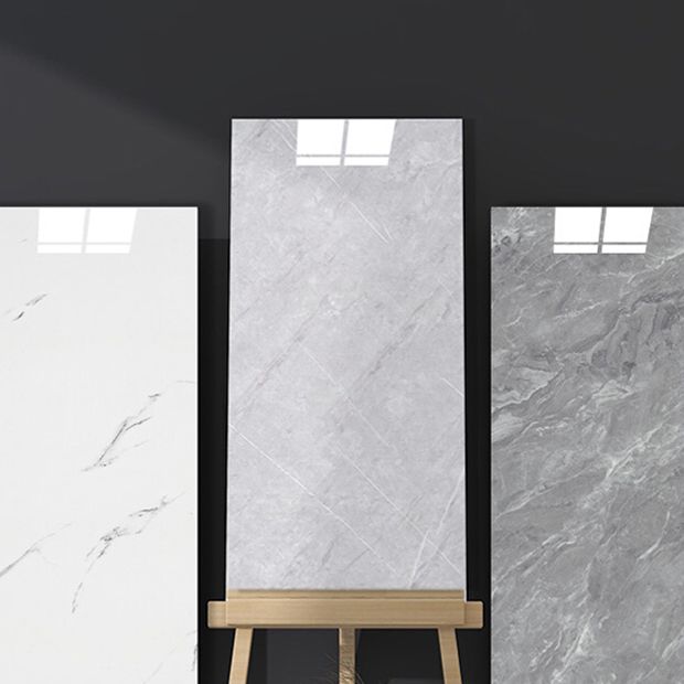 Plastic Peel and Stick Back Wall Rectangular Field Tile Peel and Stick Back Wall
