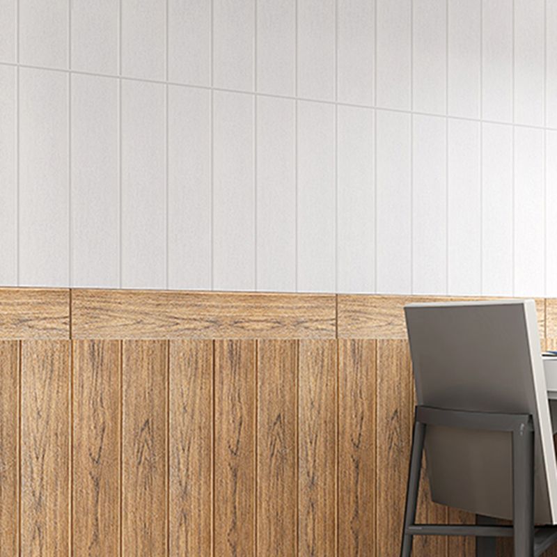 Waterproof Wall Paneling Peel and Stick Wood Look Design Wall Paneling
