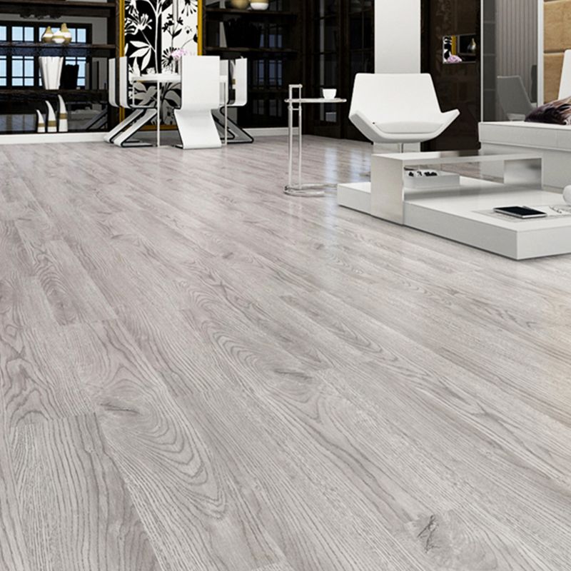 PVC Flooring Peel and Stick Smooth Wood Look Rectangular Vinyl Floor
