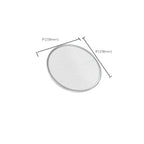 Round Showerhead Combo Modern Fixed Showerhead for Bathroom
