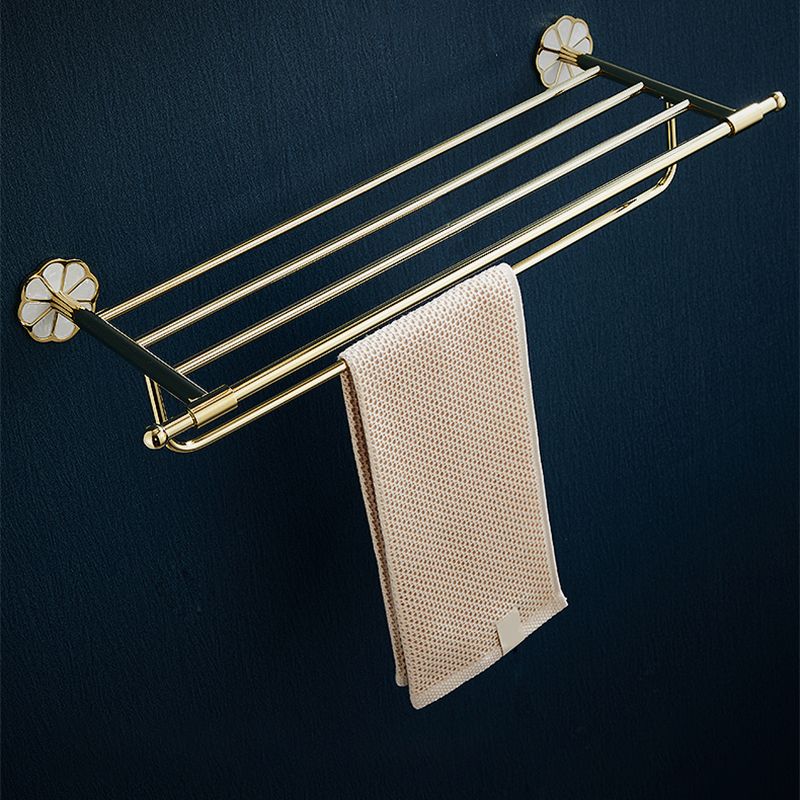 Metal Simple Bathroom Accessories as a Single Piece or in a Set in Gold