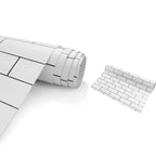 PVC waterproof mosaic tile for bathroom splash protection scratch-resistant