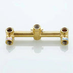Modern 1- or 2-Handle Bathroom Sink Faucet Round Wall-Mounted Bathroom Faucet.