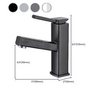 Glam Style Faucet Single Handle Centerset Faucet with Swivel Spout