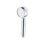 Contemporary Shower Head Combination Handheld Shower Plastic Wall Mounted Silver Shower Head