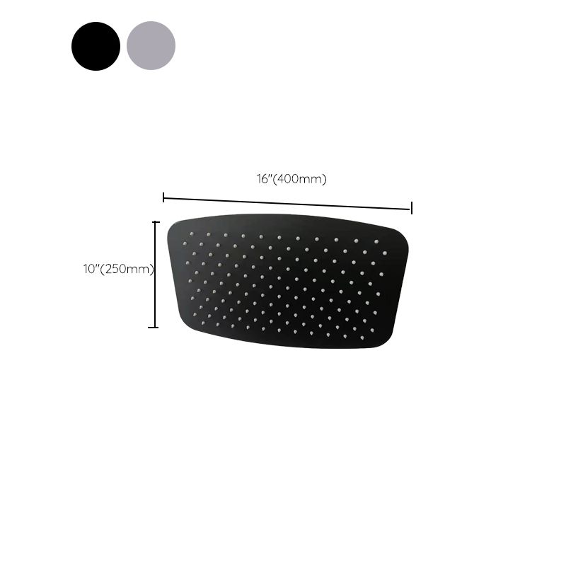 304 stainless steel shower head Standard spray pattern Fixed shower head