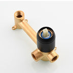 Single Hole Wall Mounted Bath Faucet Swivel Spout Basin Faucet