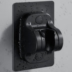 3 Sprays Shower Head Wall Mount Adjustable Spray Pattern Handheld Shower