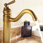 Farmhouse Widely Distributed Bathroom Faucet Vintage Single Hole Sink Faucet