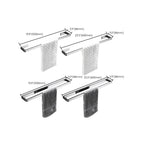 5-piece modern bathroom accessories as single item or in set Polished chrome bathroom set