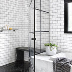 Plastic Peel & Stick Subway Tiles Contemporary Waterproof Peel & Stick Subway Tiles