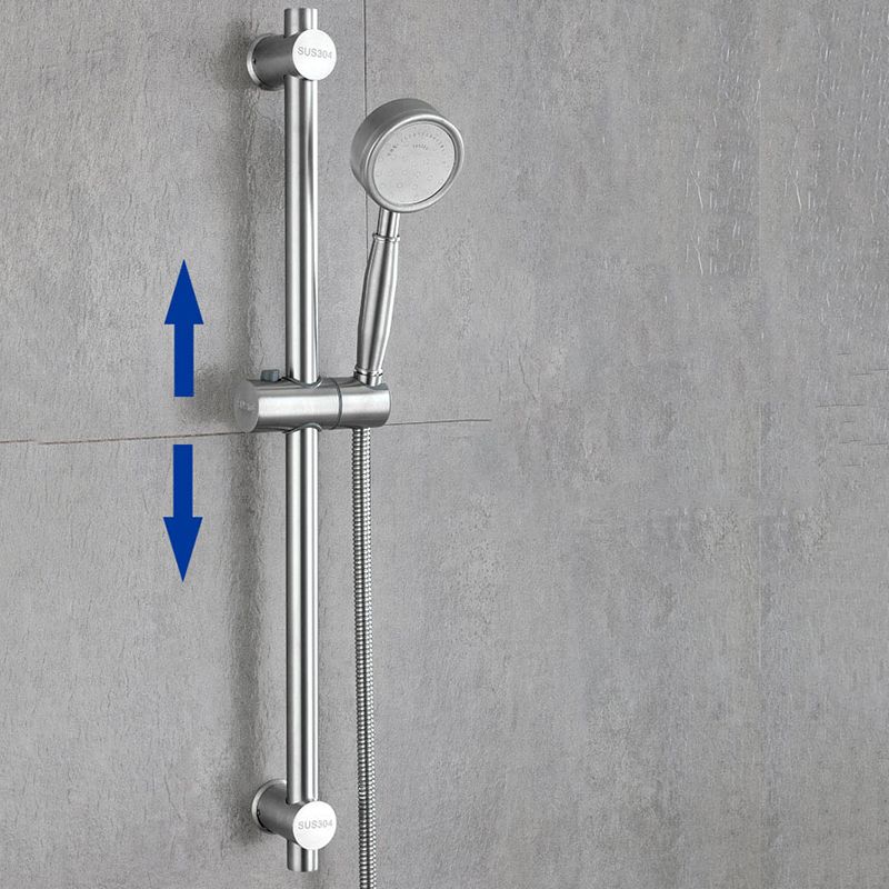 Modern Bathtub Faucet 304 Stainless Steel Swivel Spout Wall-Mounted Bathtub Faucet Cover