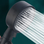 Plastic Showerhead Adjustable Spray Pattern Handheld Showerhead