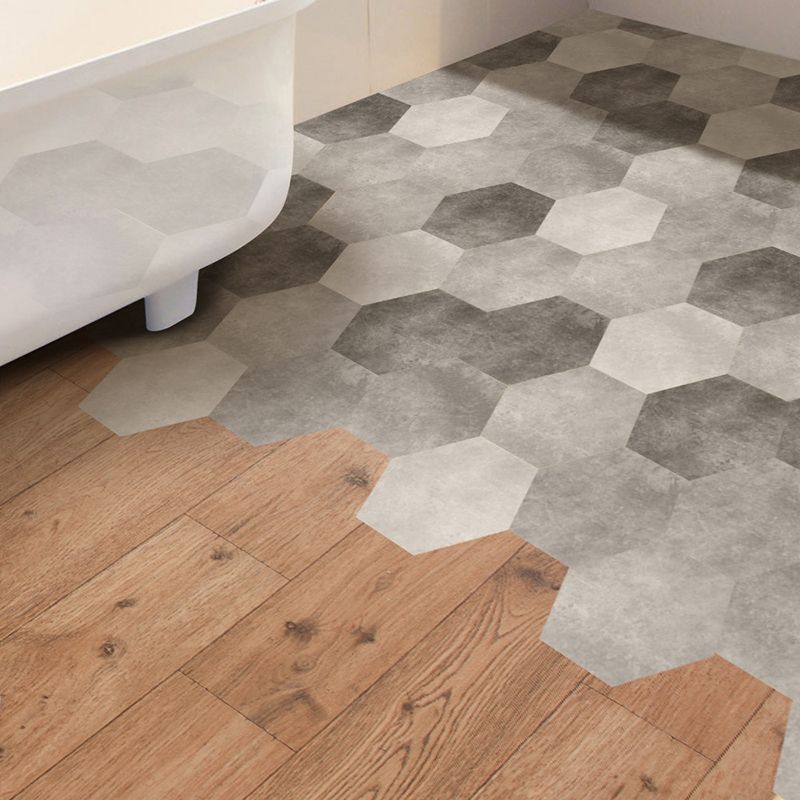 Light vinyl floors Self-adhesive matte vinyl floors with stone decor