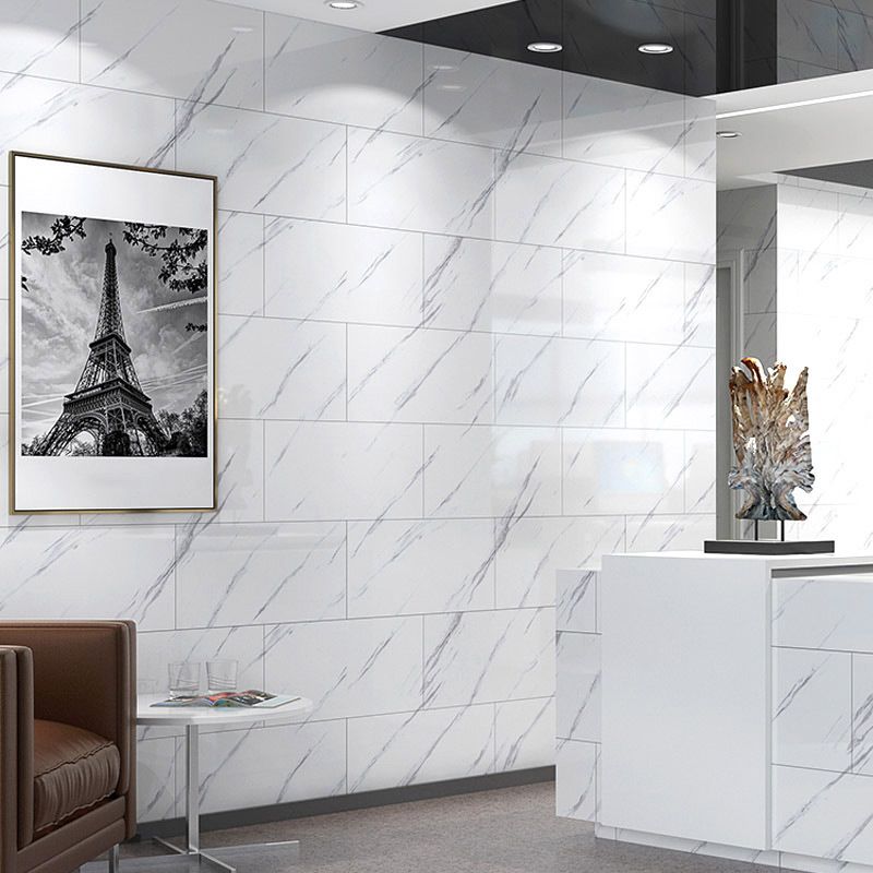 Wall floor tiles Wallpaper Marble pattern Waterproof wall elements