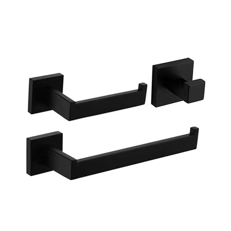 Stainless Steel Bathroom Fittings Modern Style Simple Bathroom Fitting Set