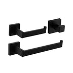 Stainless Steel Bathroom Fittings Modern Style Simple Bathroom Fitting Set