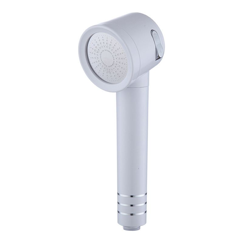 Contemporary Shower Head Combination White Adjustable Hand Shower