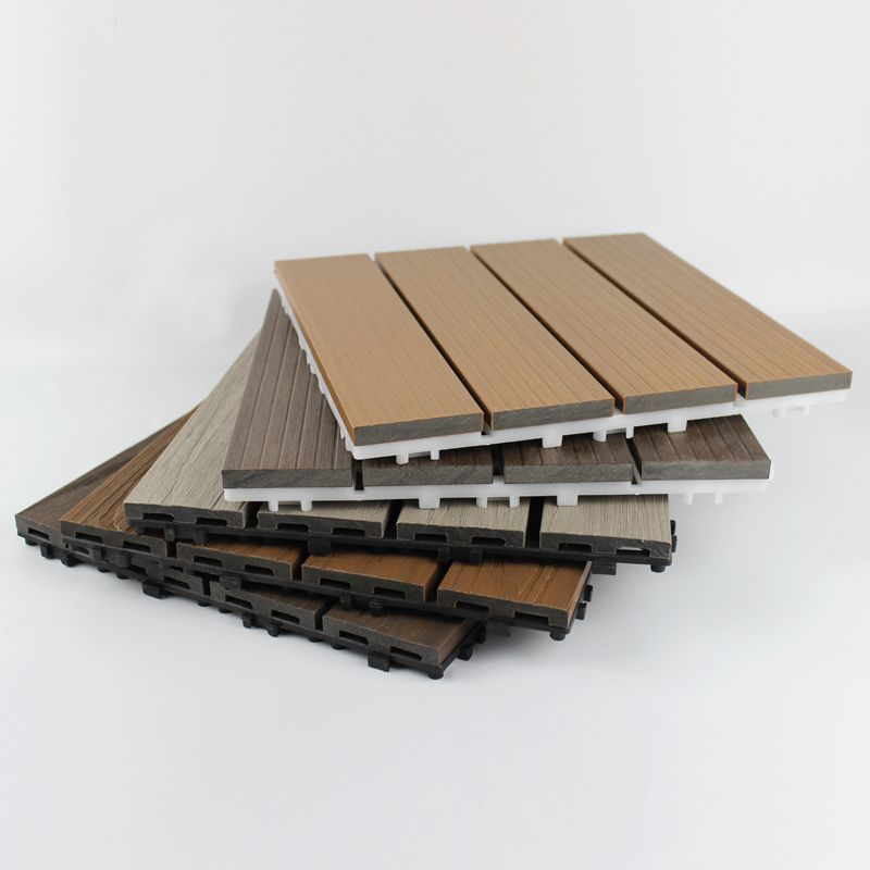 Outdoor Ground Board Strips Composite Waterproof Square Deck Board