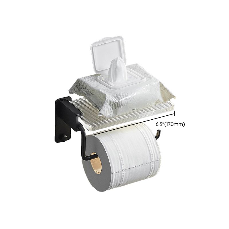 Modern bathroom accessory set bath shelf/towel holder & bathrobe hooks included