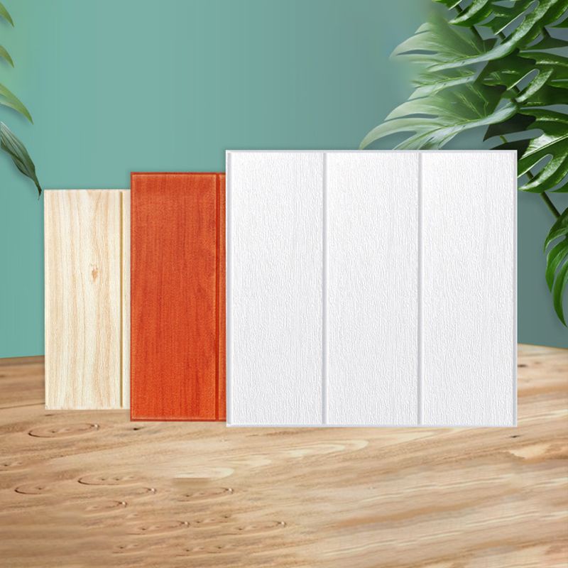 Modern Wall Cladding Peel and Stick Wood Look Design Wall Cladding