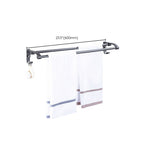 Matt gray bathroom accessory set bathroom shelf/towel holder & paper holder included