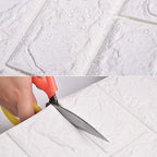3D-embossed wall panels Color Waterproof Foam Interior wall tile