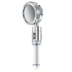 Bathroom Shower Head Brass Round Filter Shower Head with Hose