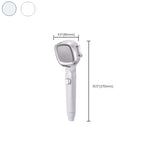 4-Stage Pressure Shower Head One-Button Water Stop Handheld Shower Head