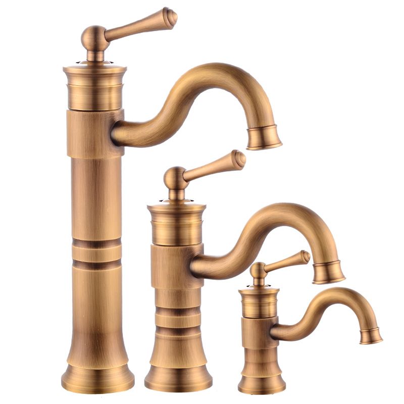 Classic basin mixer with swivel spout, single lever basin mixer