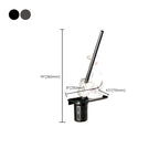 Contemporary bathroom accessory set made of matte stainless steel-aluminum with bathrobe hook/towel rail