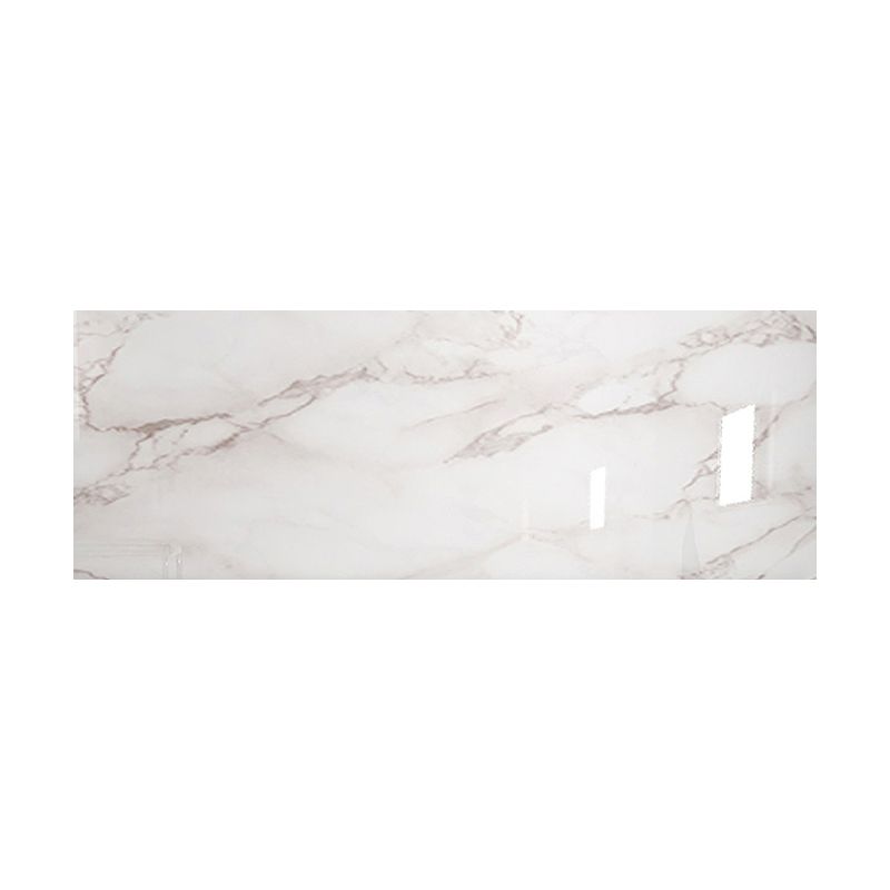 Modern Peel and Stick Splash Guard Wall Tile PVC Wallpaper for Shower