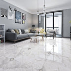 Peel and Stick Vinyl Flooring Light PVC Pattern Vinyl Flooring