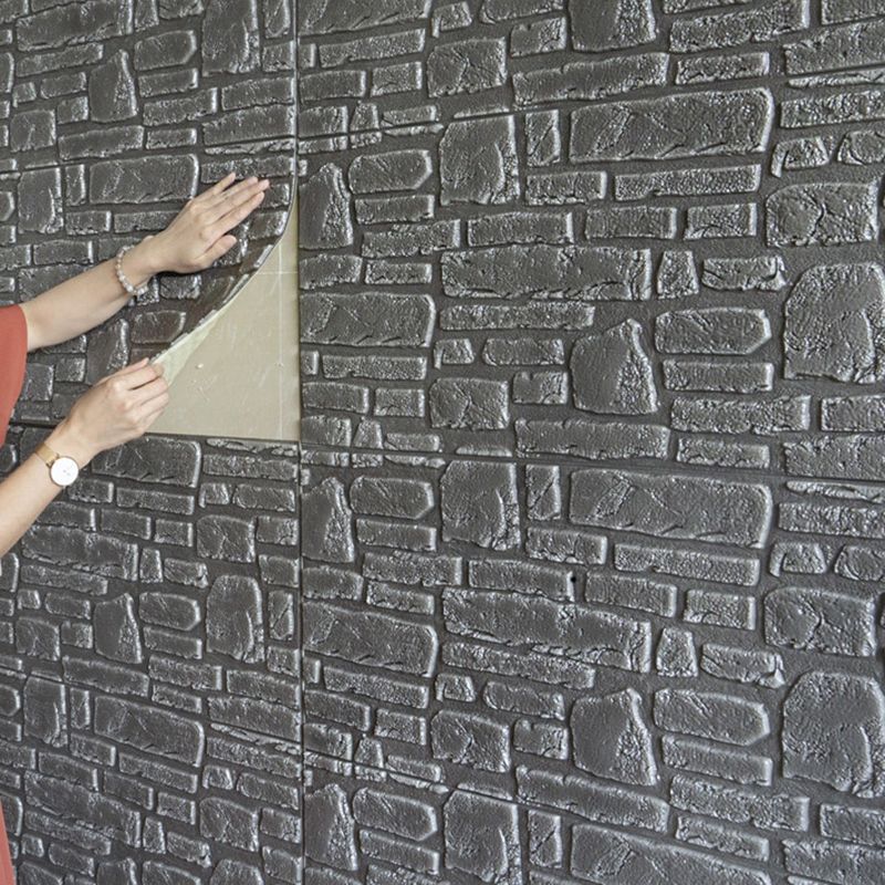 3D Artificial Stone Wall Panel Modern Style Living Room Wall Panel (10-Pack)