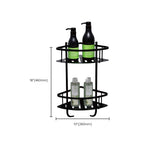 Modern Classic Bathroom Accessories Set in Stainless Steel Matte Black Bathrobe Hook/Towel Ring Bar