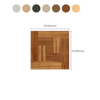 Stone look plastic flooring rectangular waterproof tile