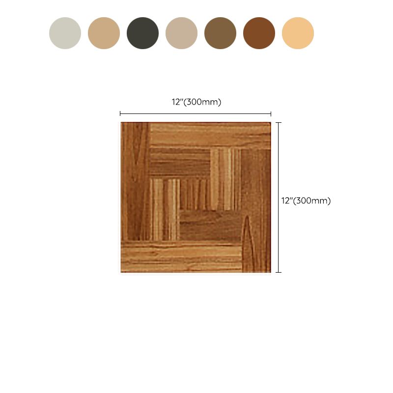 Stone look plastic flooring rectangular waterproof tile