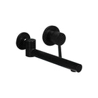 Contemporary Wall-Mounted Single-Hand Kitchen Faucet Low Arc Water Filler