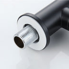Widely used wall-mounted bathroom sink faucet cross handle low arch faucet