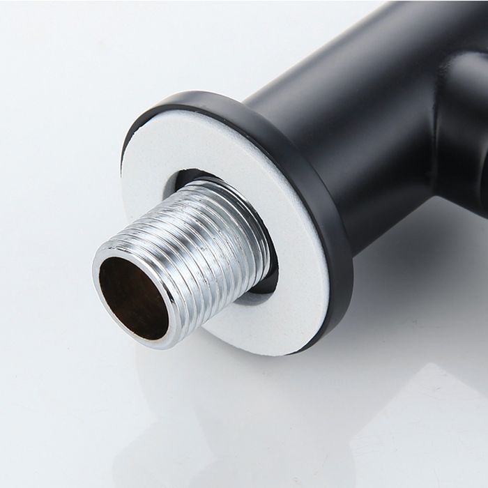 Widely used wall-mounted bathroom sink faucet cross handle low arch faucet