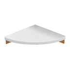 Metal and Marble Bathroom Accessory Single or in Set in Gold