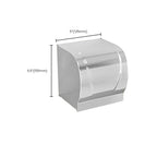Chrome/Black Classic Bathroom Accessory Set Modern Bath Shelf/Towel Bar & Paper Holder